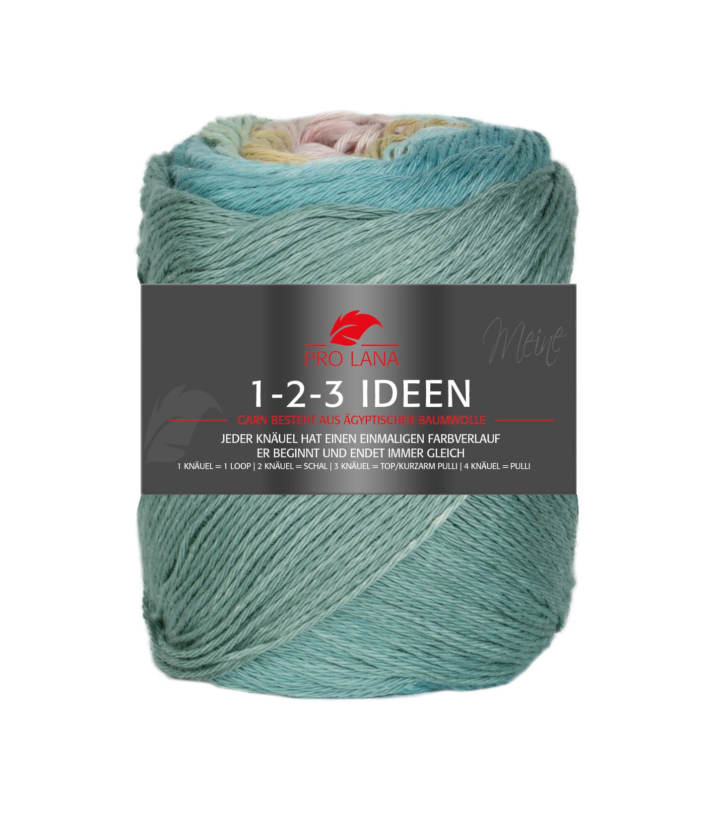 Baumwollgarn 1-2-3 Ideen von Pro Lana