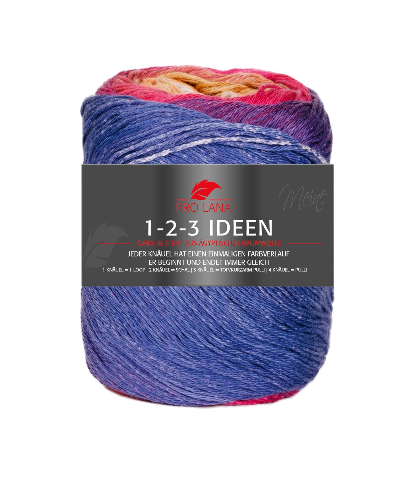 Baumwollgarn 1-2-3 Ideen von Pro Lana
