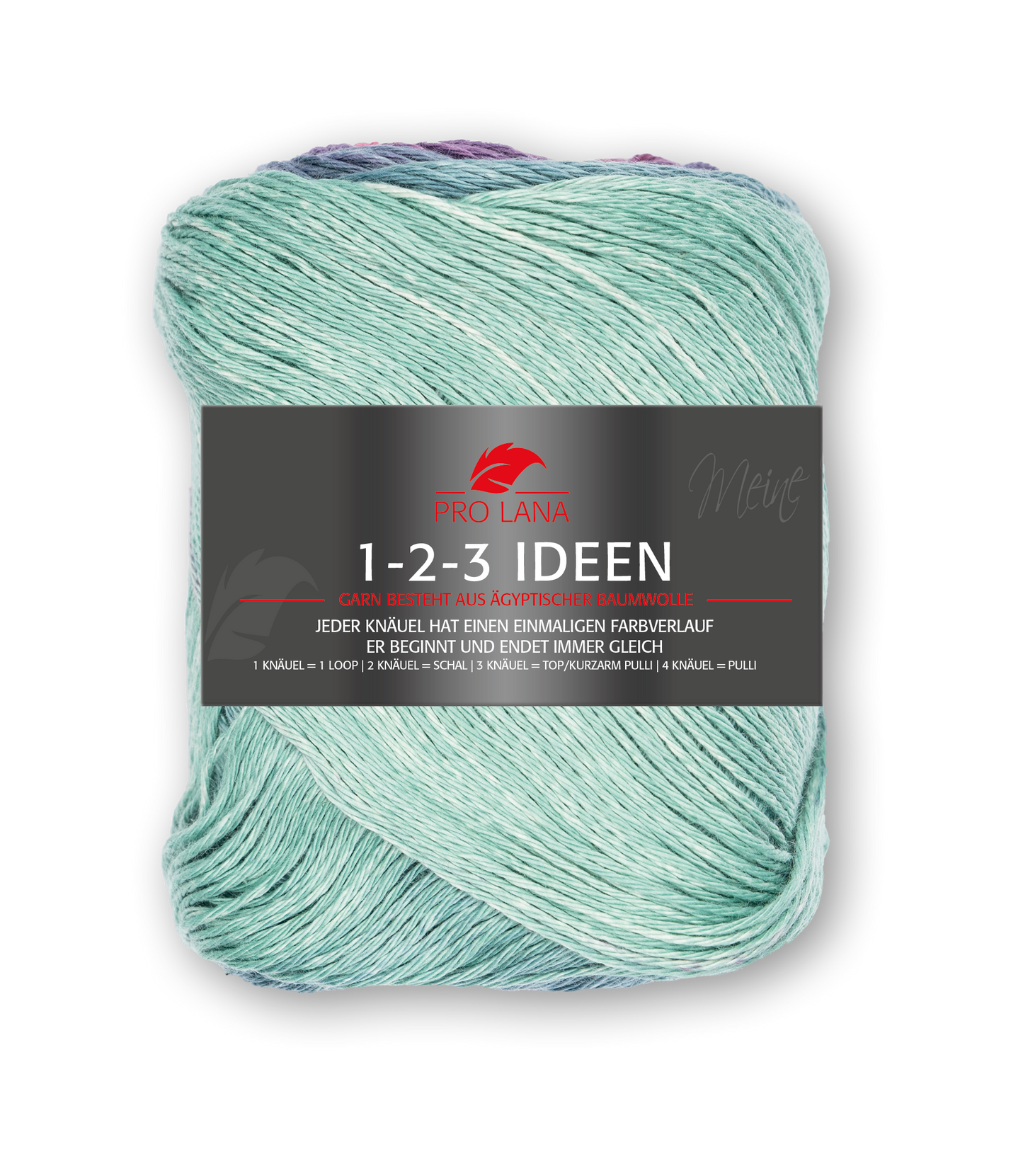 Baumwollgarn 1-2-3 Ideen von Pro Lana