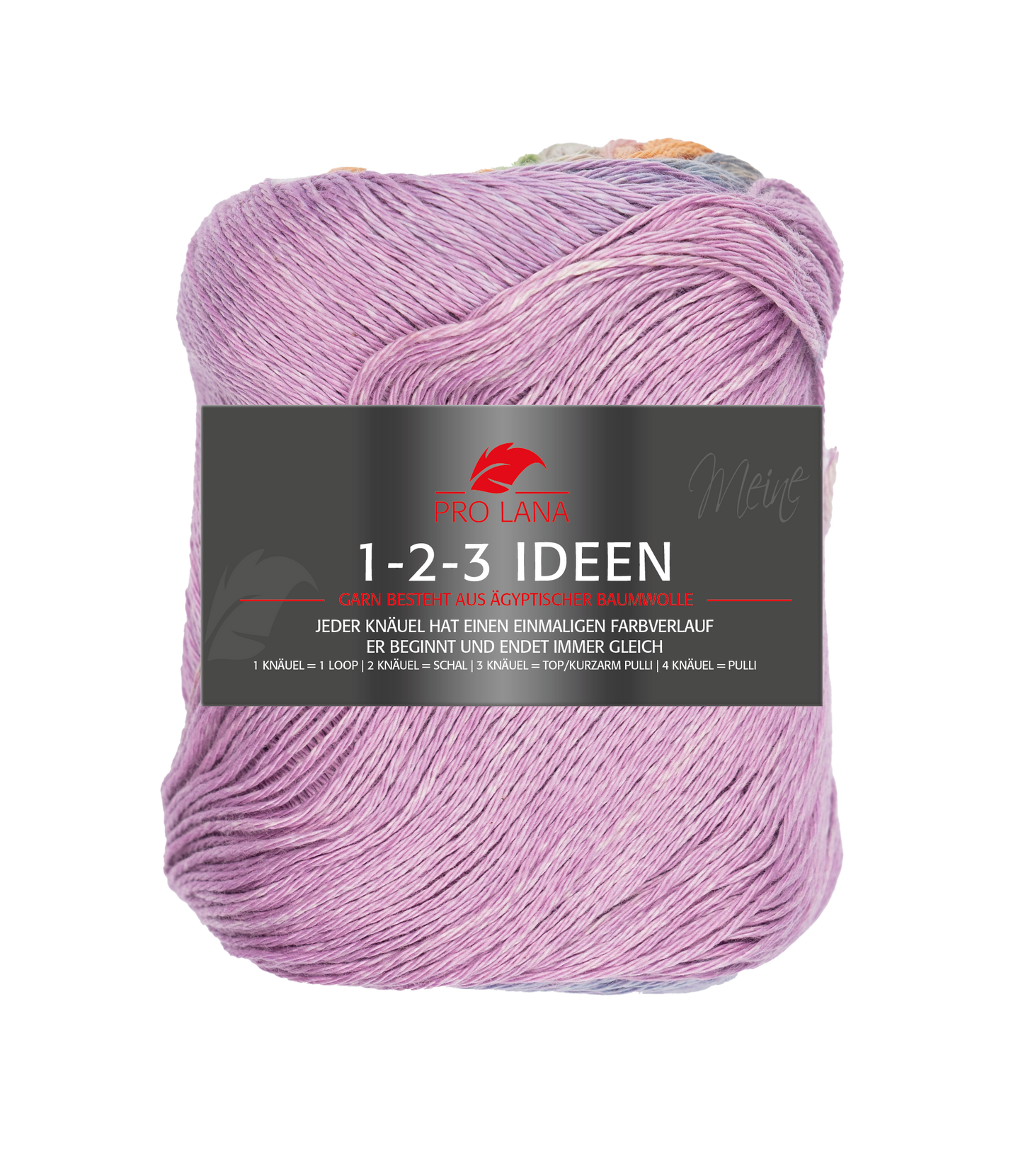 Baumwollgarn 1-2-3 Ideen von Pro Lana