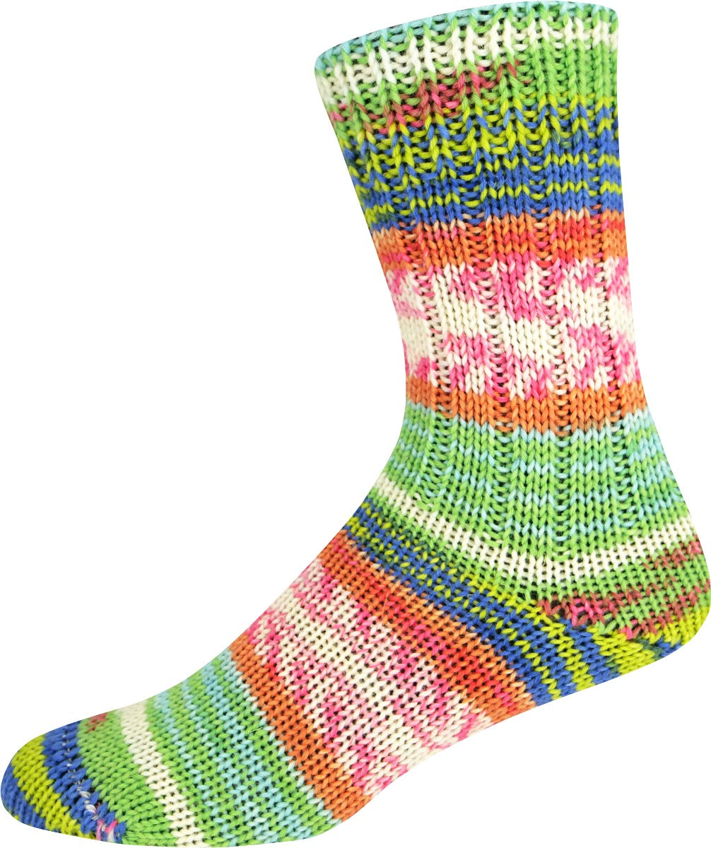 Sockenwolle 6-fach Merino Color Sort. 372 von Online