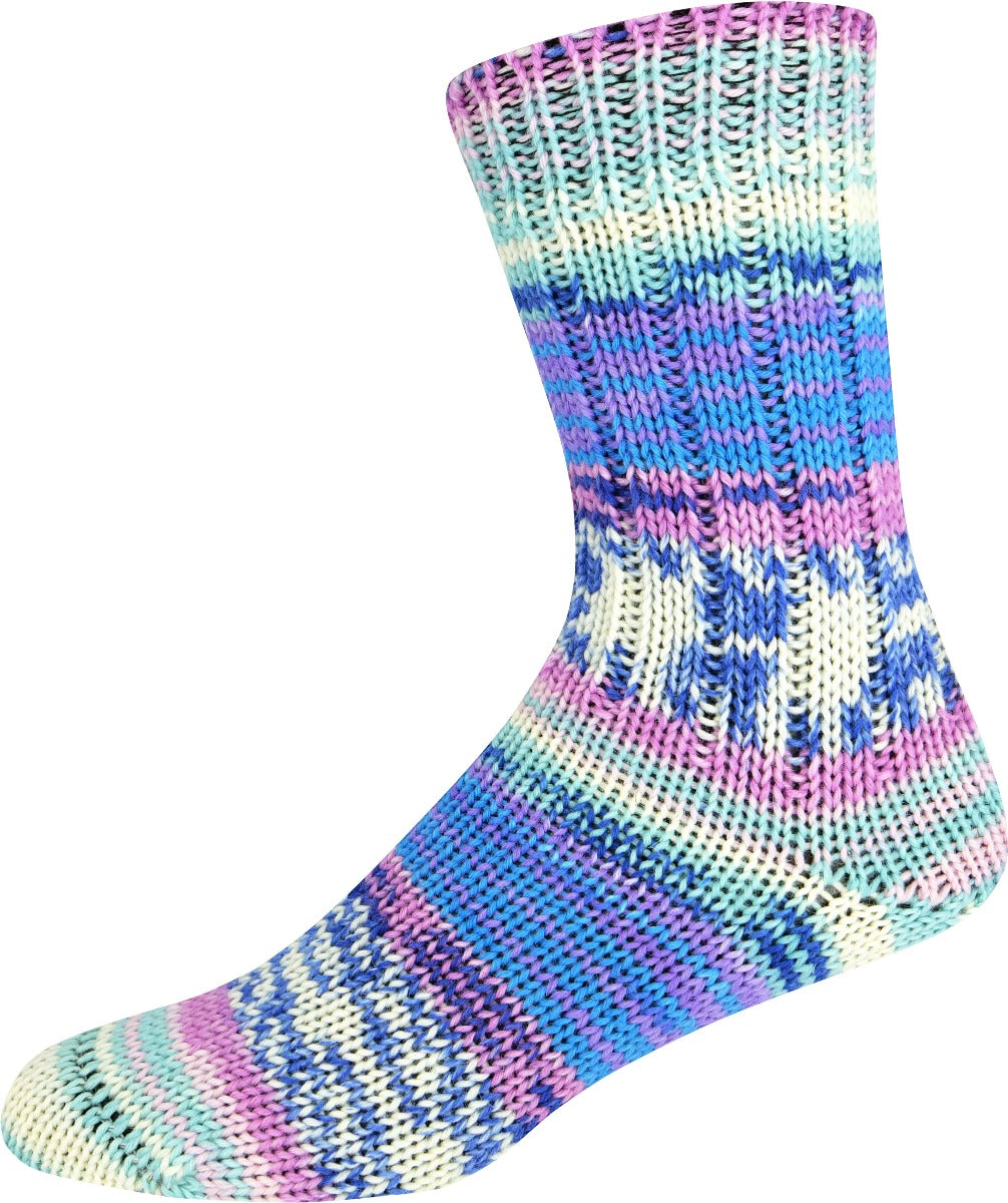 Sockenwolle 6-fach Merino Color Sort. 372 von Online