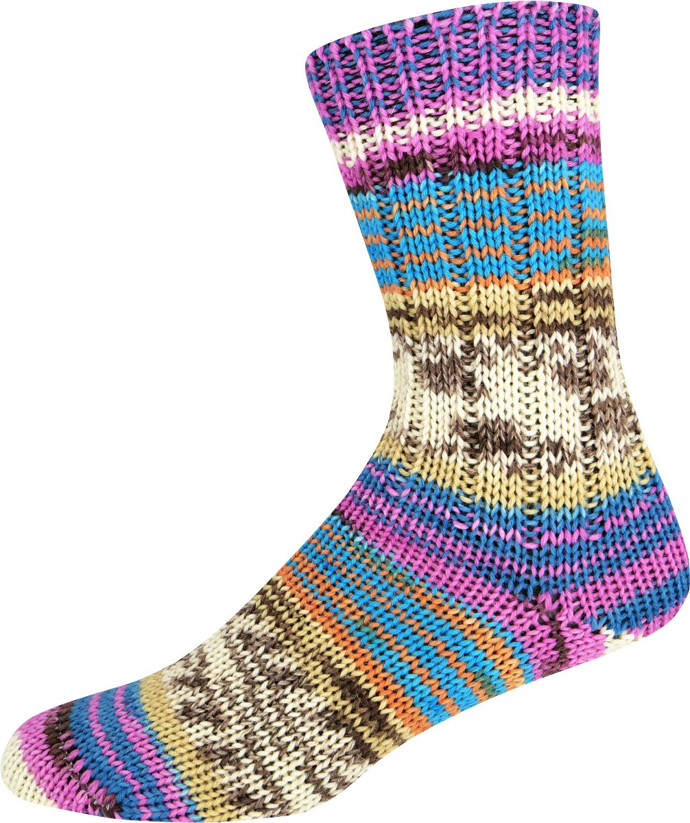 Sockenwolle 6-fach Merino Color Sort. 372 von Online