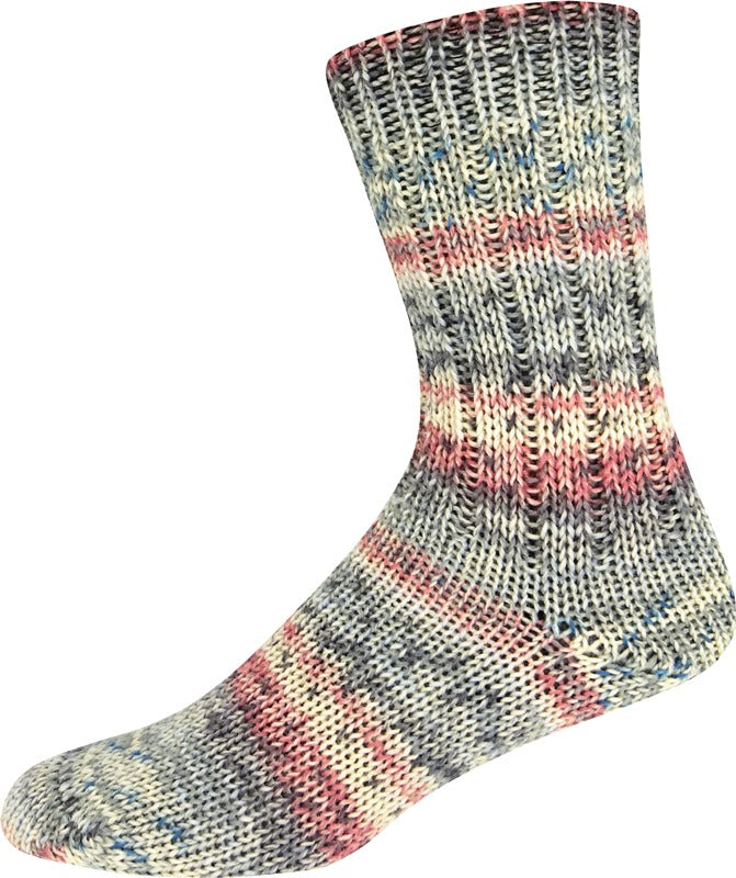 Sockenwolle 6-fach Snowfall Color Sort. 376 von Online