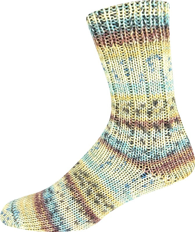 Sockenwolle 6-fach Snowfall Color Sort. 376 von Online