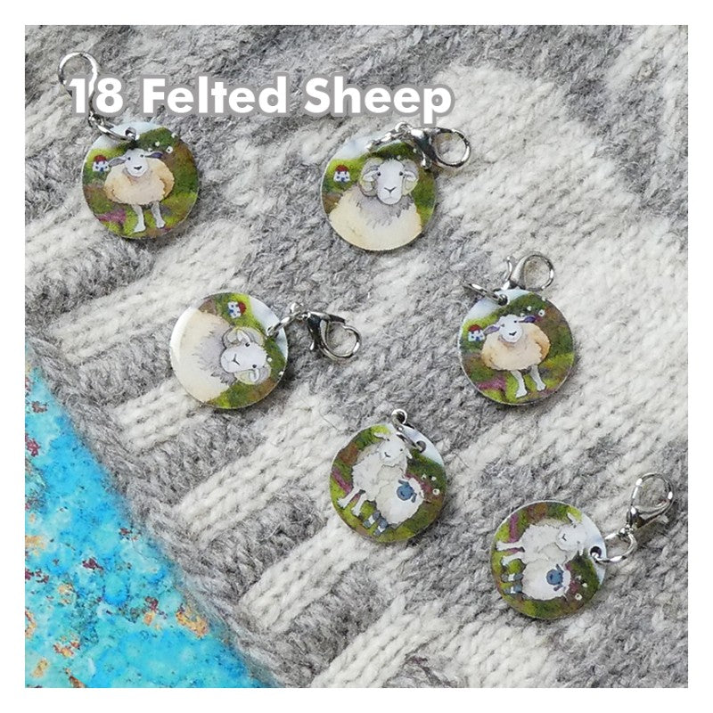 Maschenmarkierer mit Karabiner von Emma Ball