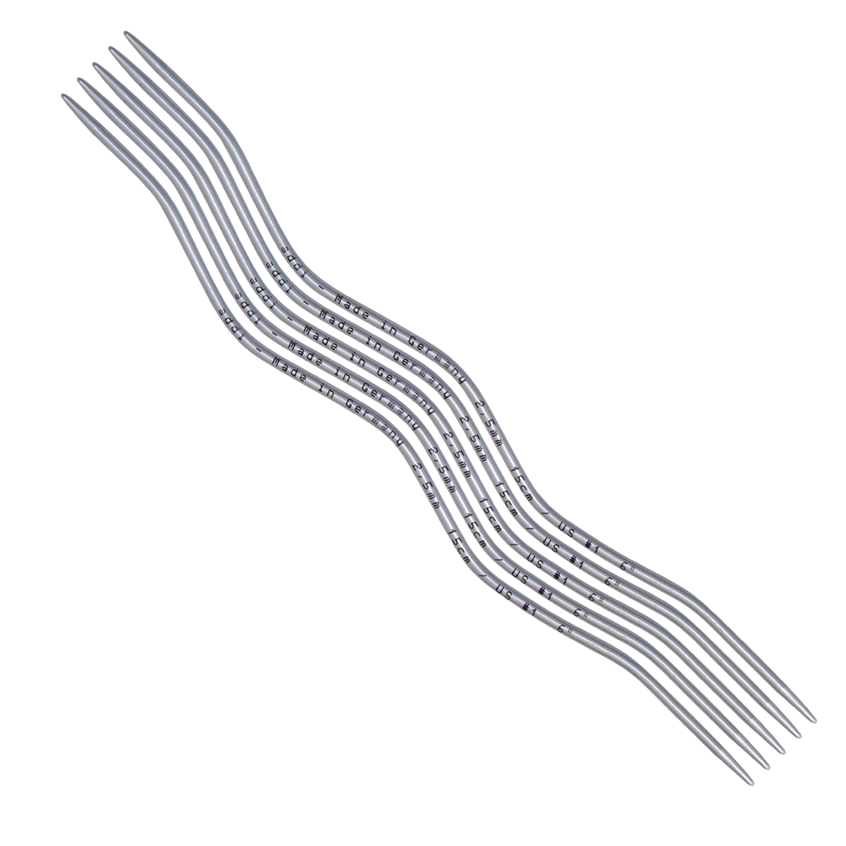 Nadelspiel Snake Lace 15 cm von Addi