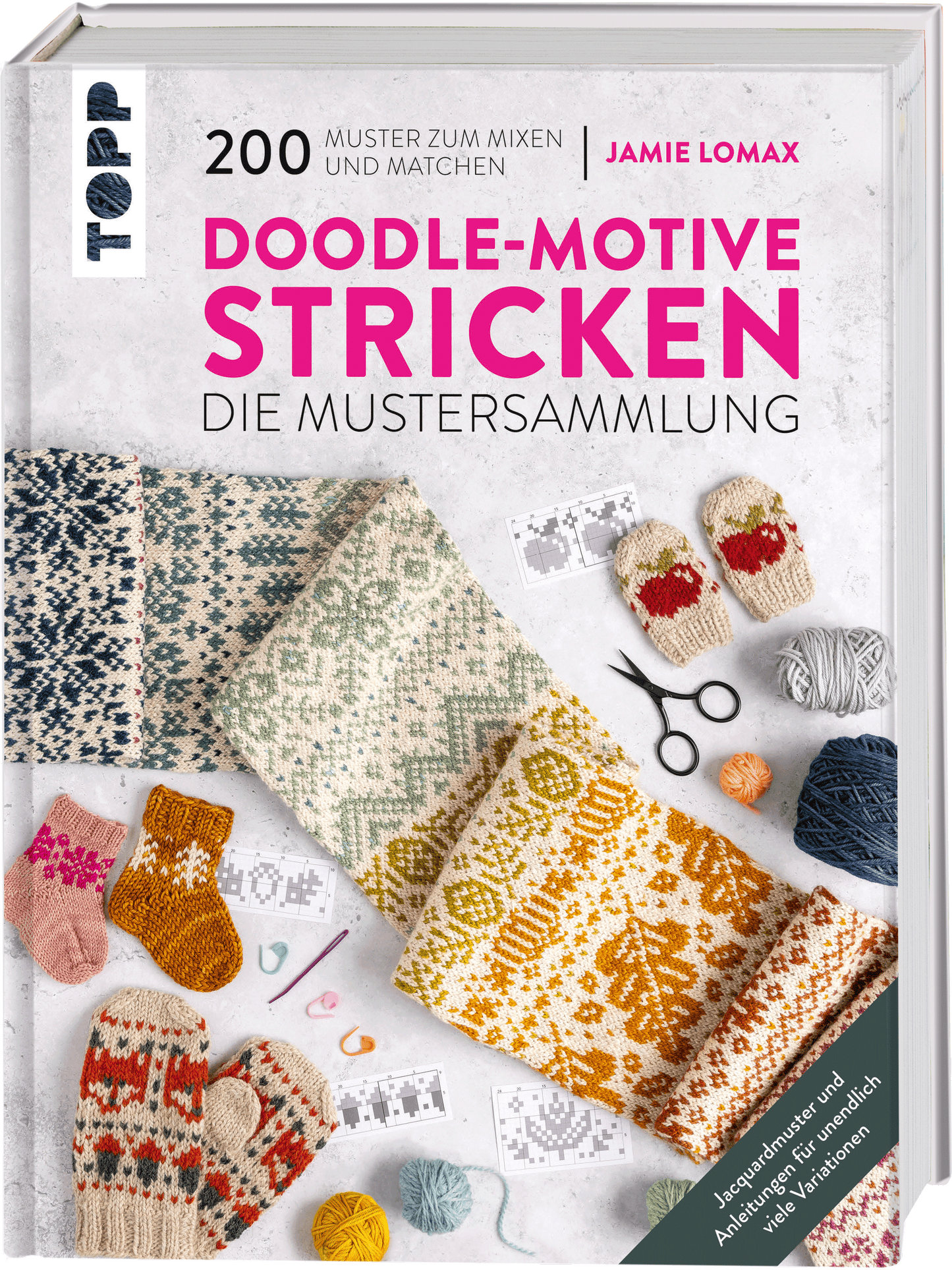 Doodle-Motive stricken