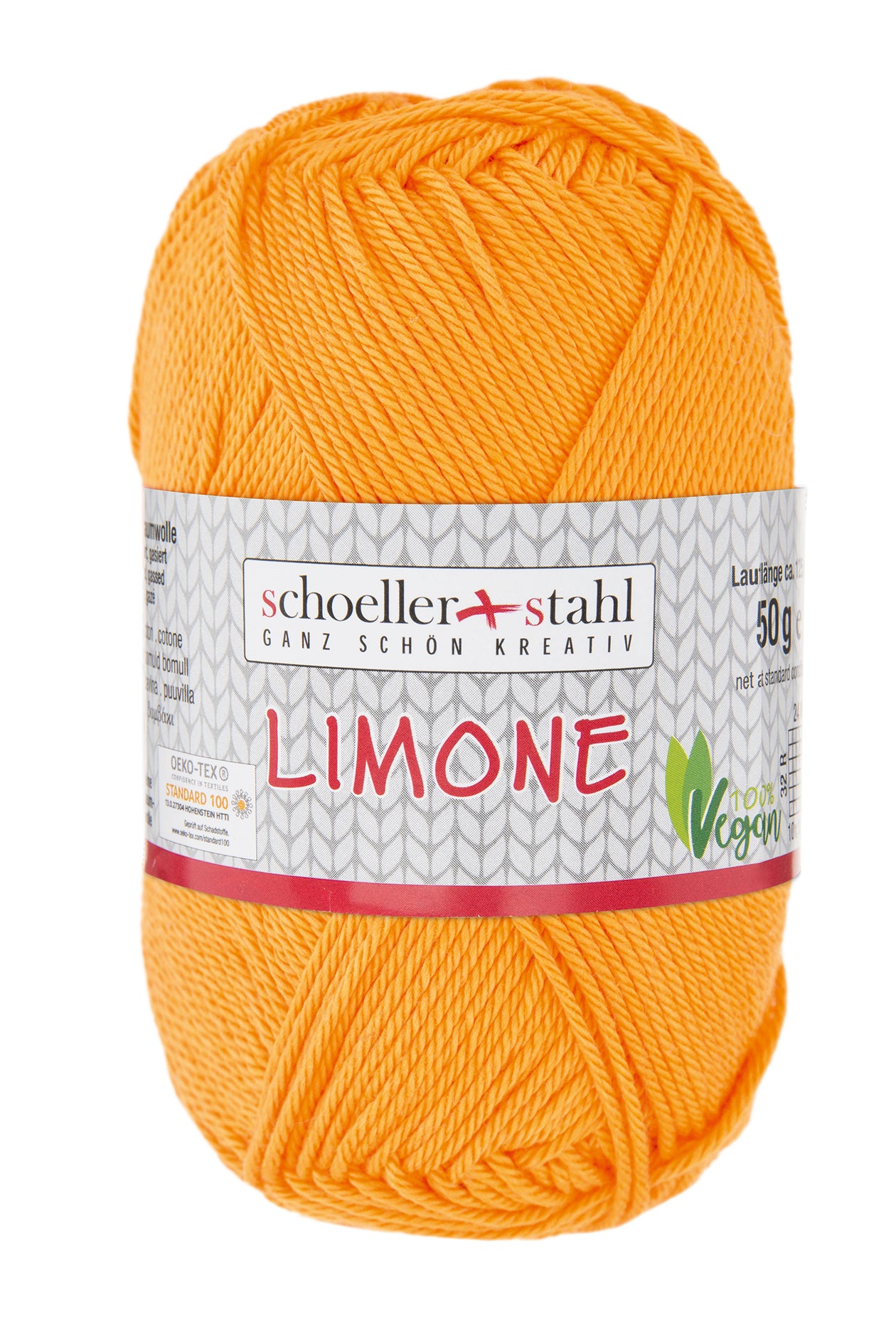 Baumwollgarn Limone von Schöller + Stahl
