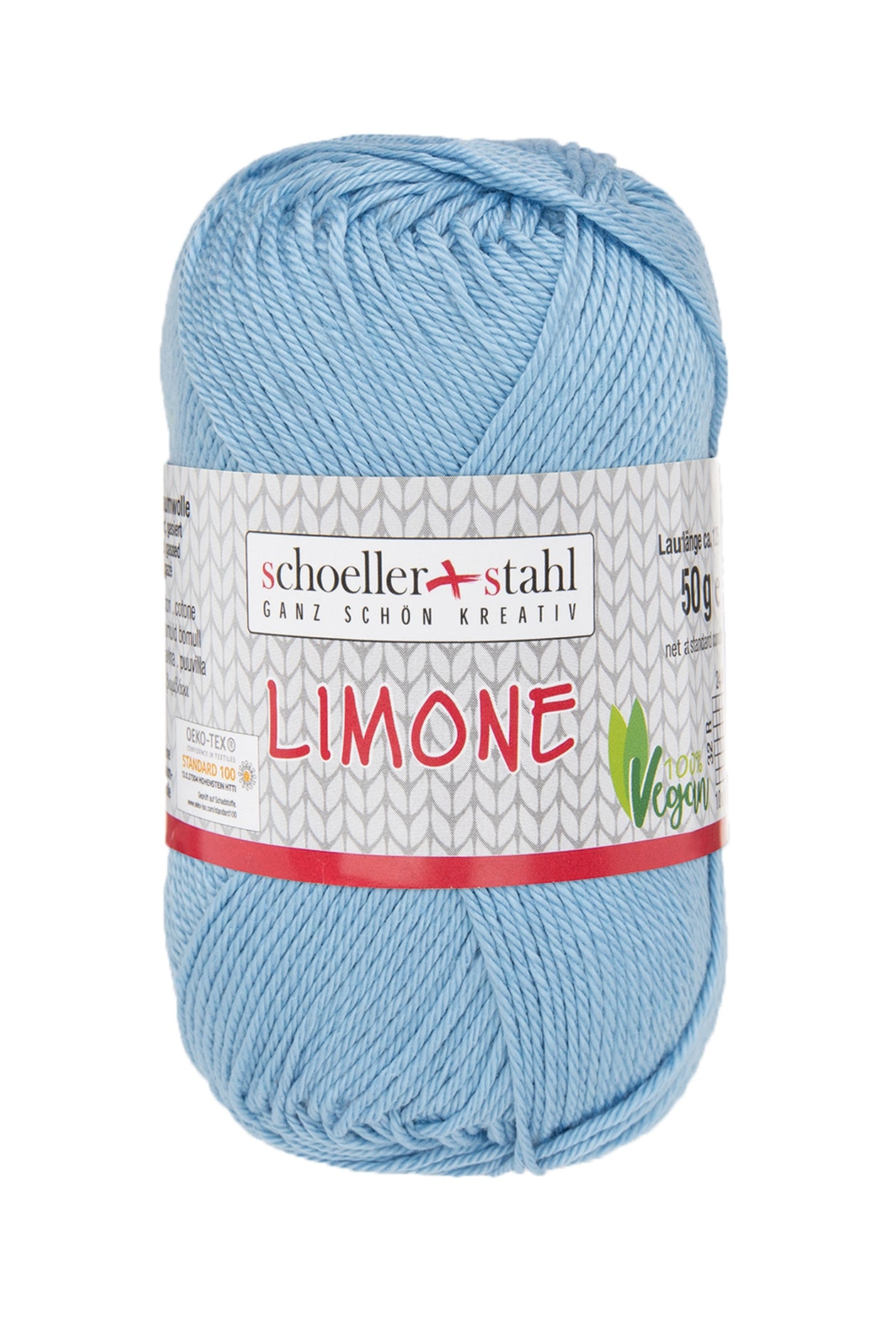 Baumwollgarn Limone von Schöller + Stahl
