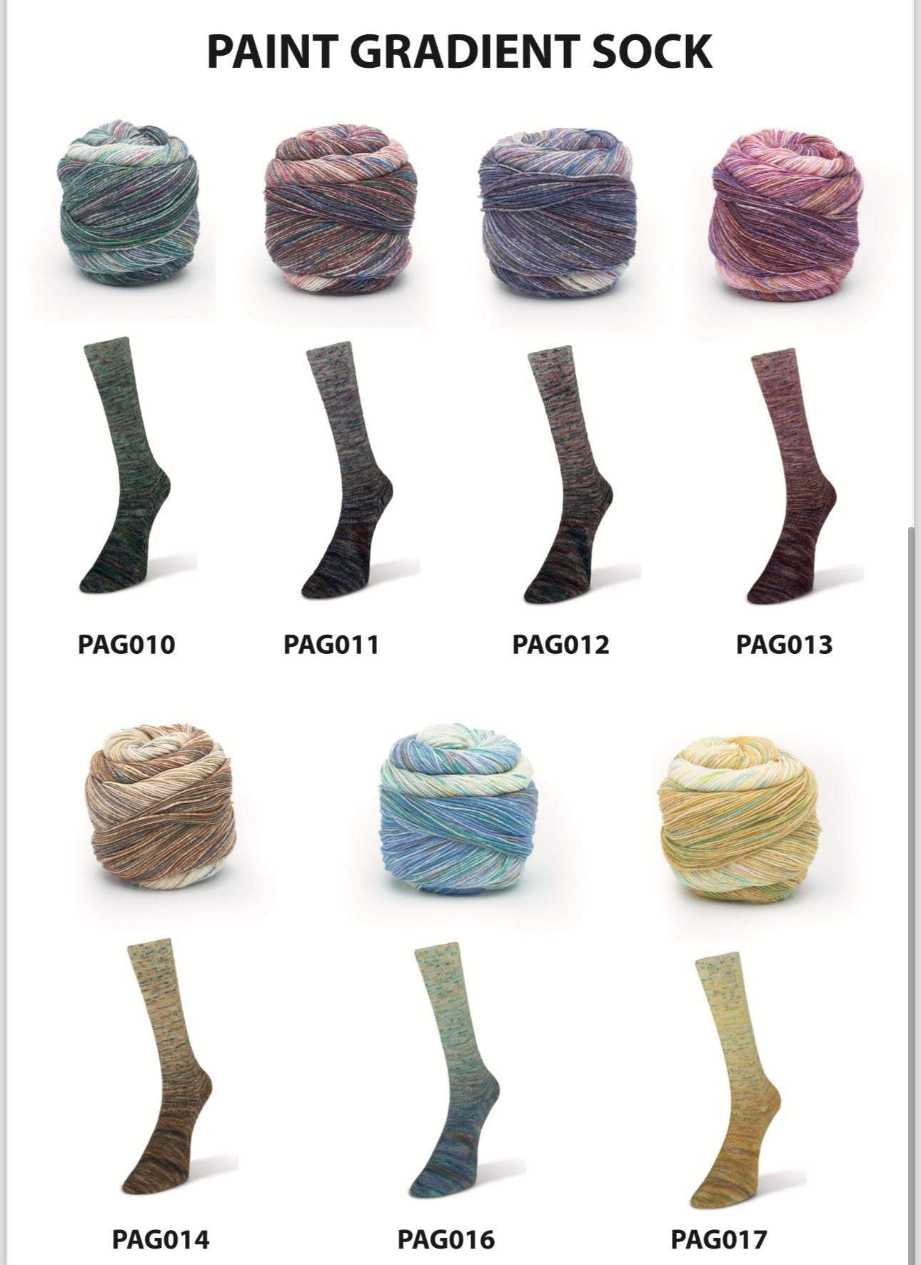 Sockenwolle Paint Gradient Sock von Laines du Nord
