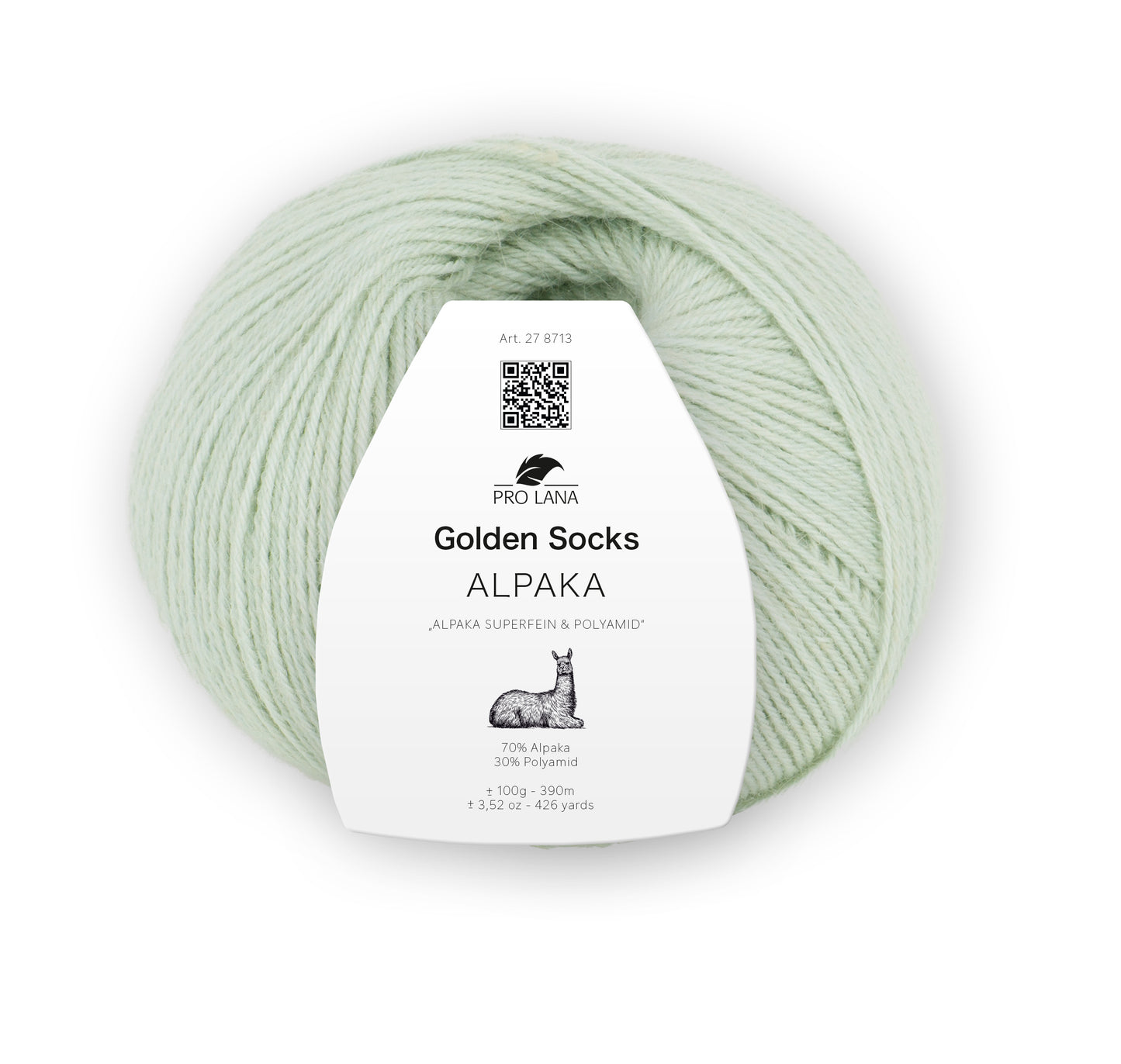 Golden Socks Alpaka Sockenwolle 4-fach von Pro Lana