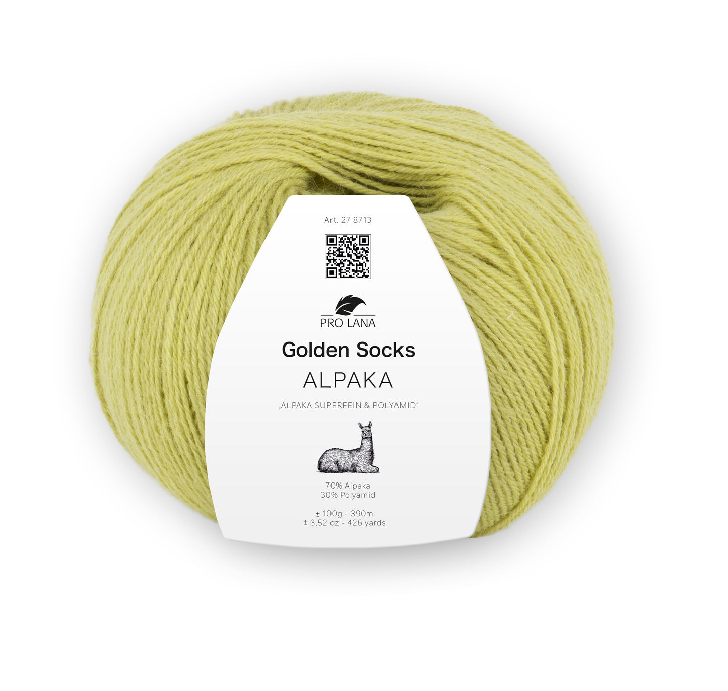 Golden Socks Alpaka Sockenwolle 4-fach von Pro Lana