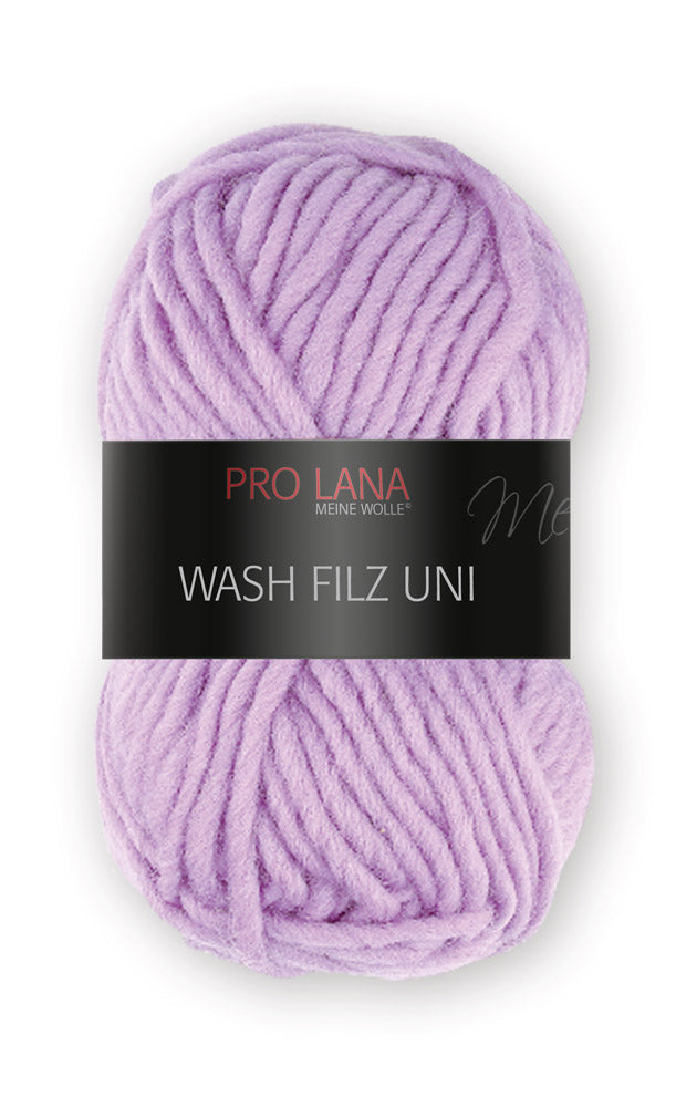 Filzwolle Wash Filz Uni von Pro Lana