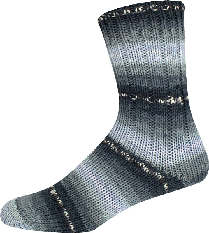 Online Supersocke Merino Color 6-Fach Sort. 342