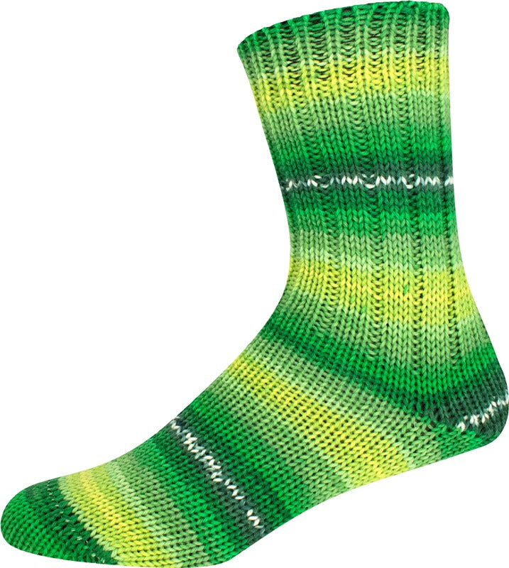 Online Supersocke Merino Color 6-Fach Sort. 342