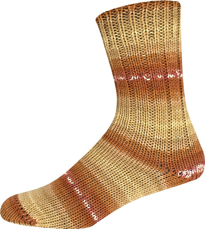 Online Supersocke Merino Color 6-Fach Sort. 342