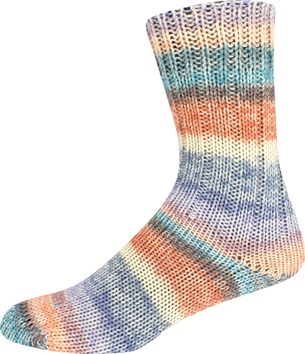 Sockenwolle 6-fach Merino Color Sort. 349 von Online