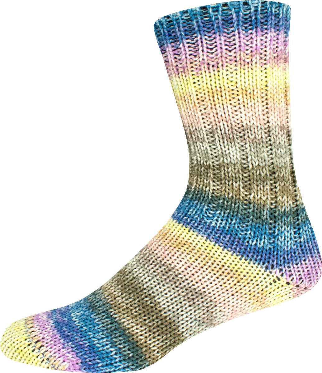 Sockenwolle 6-fach Merino Color Sort. 349 von Online