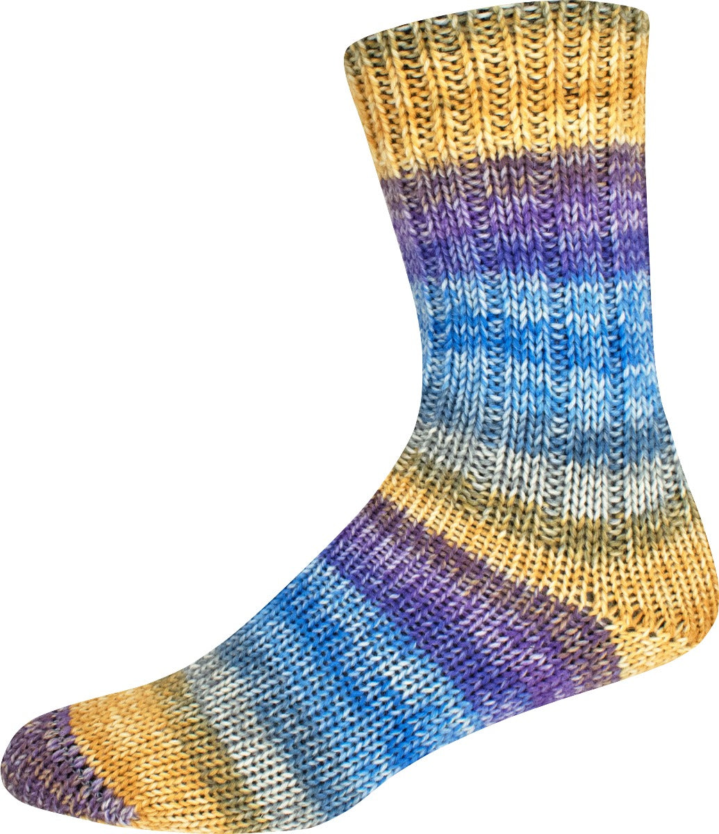 Sockenwolle 6-fach Merino Color Sort. 349 von Online