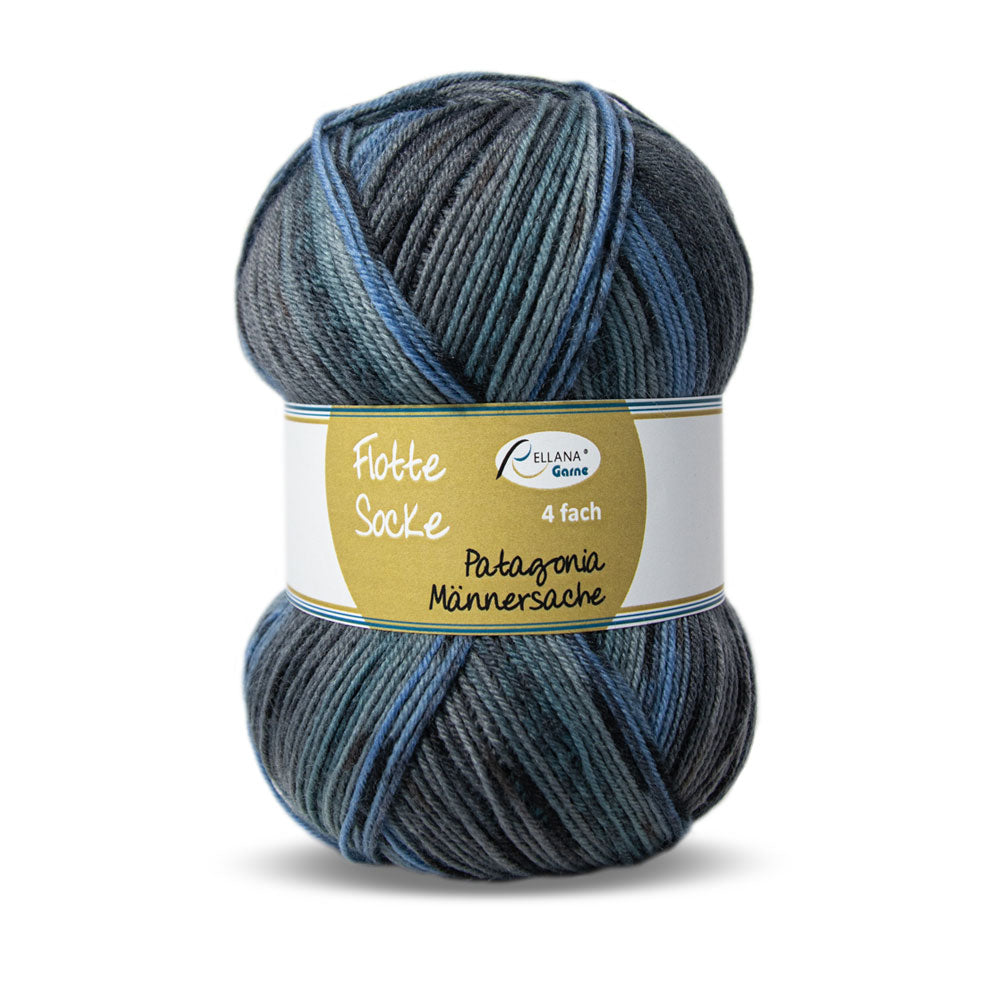 Sockenwolle Patagonia Männersache 6-fach von Rellana