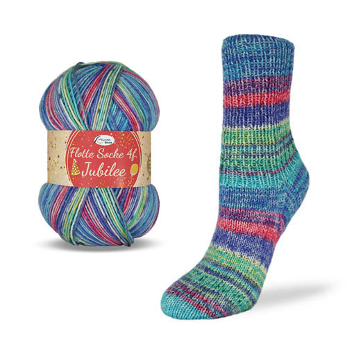 Flotte Socke Jubilee von Rellana
