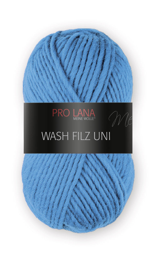 Filzwolle Wash Filz Uni von Pro Lana
