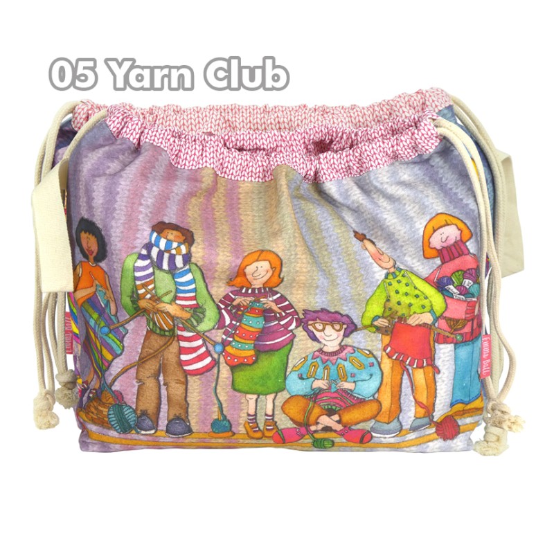 Beutel mit Kordelzug - Drawstring Bag - von Emma Ball