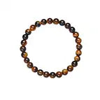 Armband, Tigerauge (gold.), 06 mm Kugeln, 15cm (für Kinder)