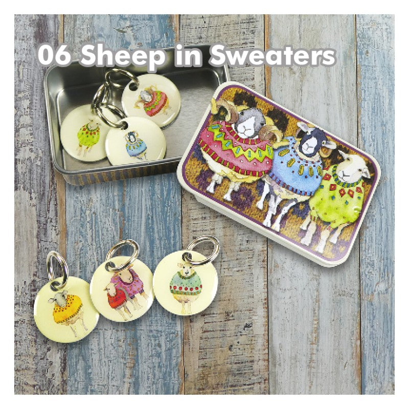 Maschenmarkierer in Dose von Emma Ball