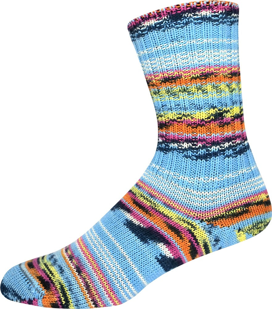 Sockenwolle Supersocke Merino Extrafein Color Sort. 408 von Online
