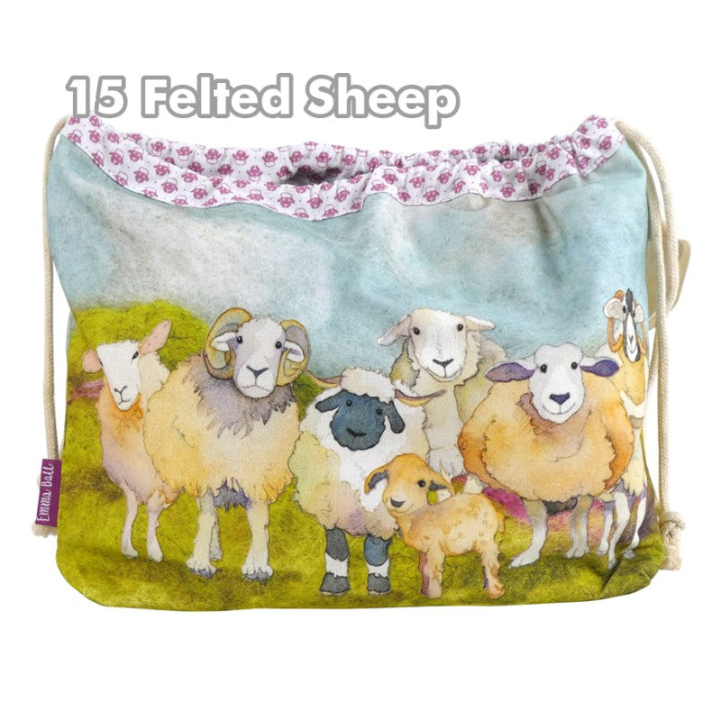 Beutel mit Kordelzug - Drawstring Bag - von Emma Ball