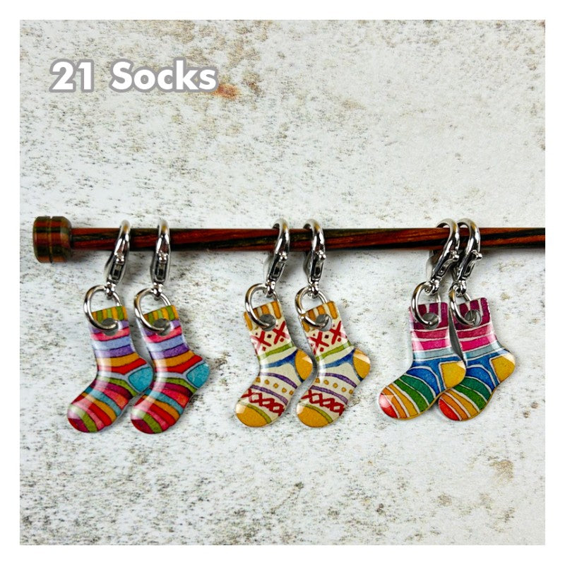 Maschenmarkierer mit Karabiner von Emma Ball