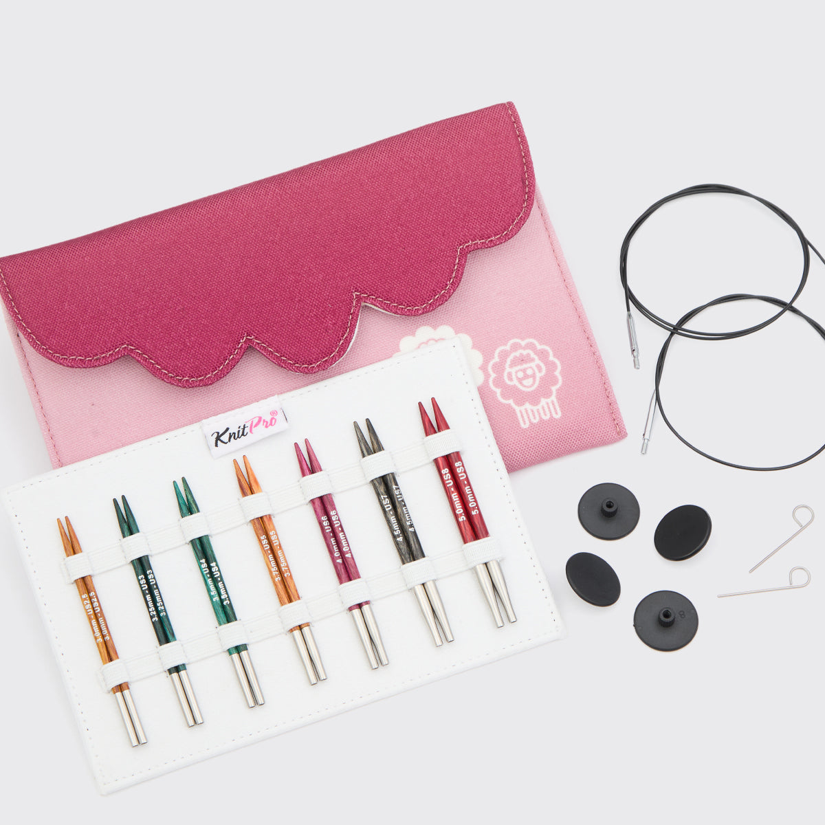 KnitPro Dreamz Midi-Set – austauschbare Rundstricknadeln 10 cm