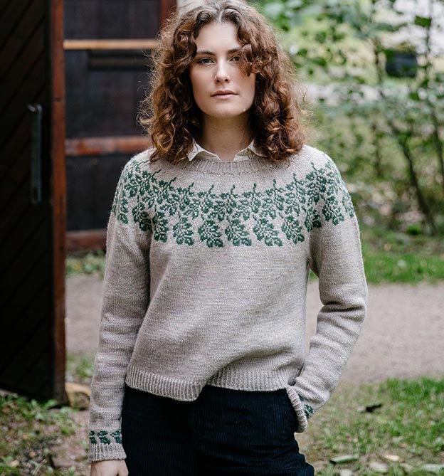 Nordic - Top Down und nahtlos gestrickt
