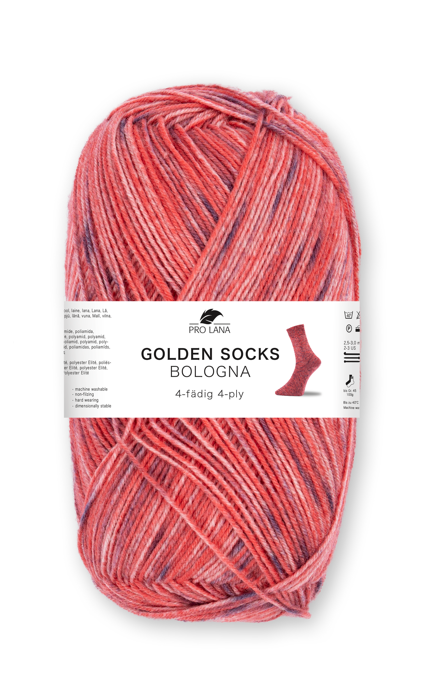 Golden Socks Bologna 4-fach von Pro Lana