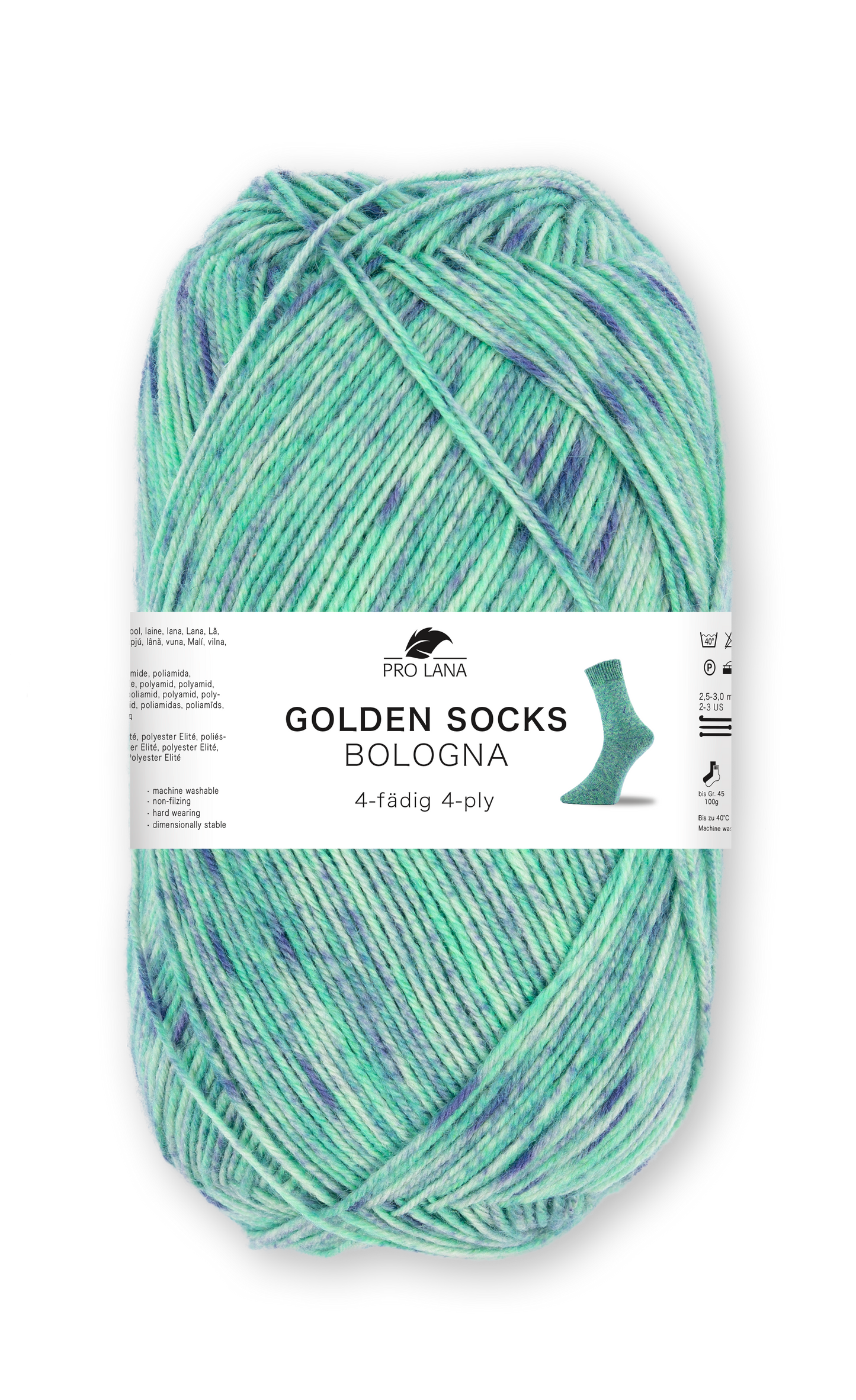 Golden Socks Bologna 4-fach von Pro Lana