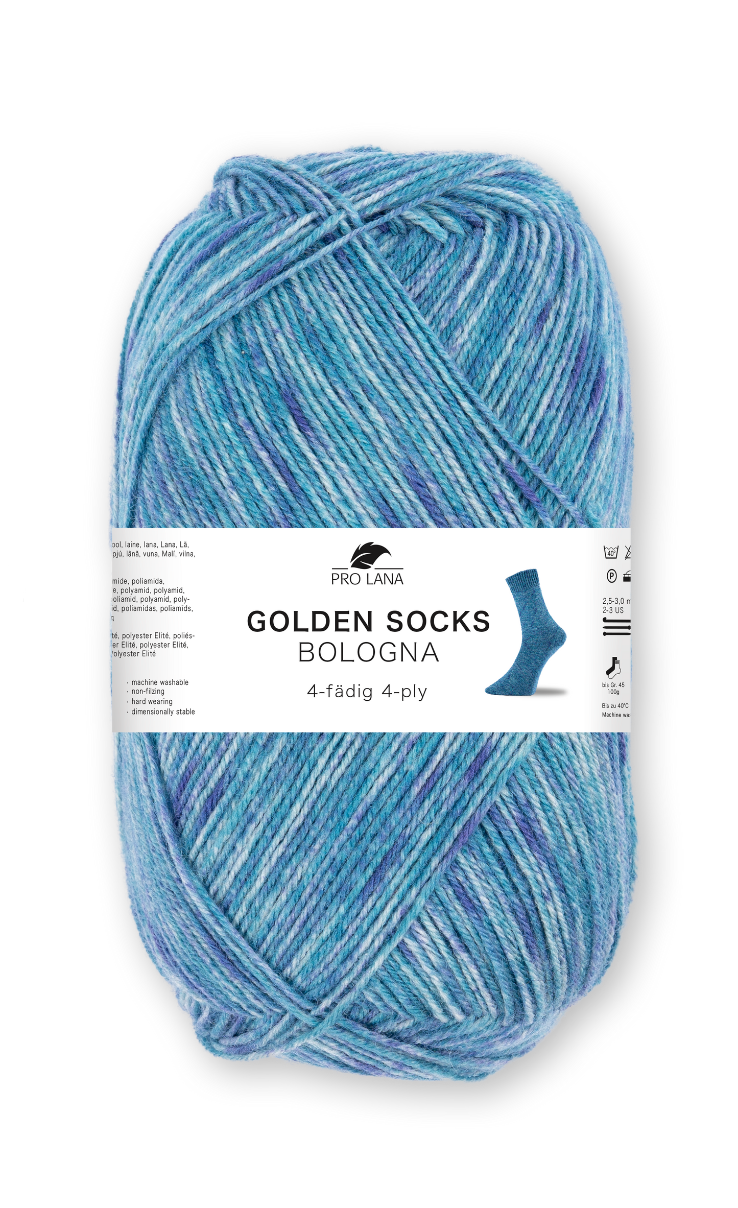 Golden Socks Bologna 4-fach von Pro Lana