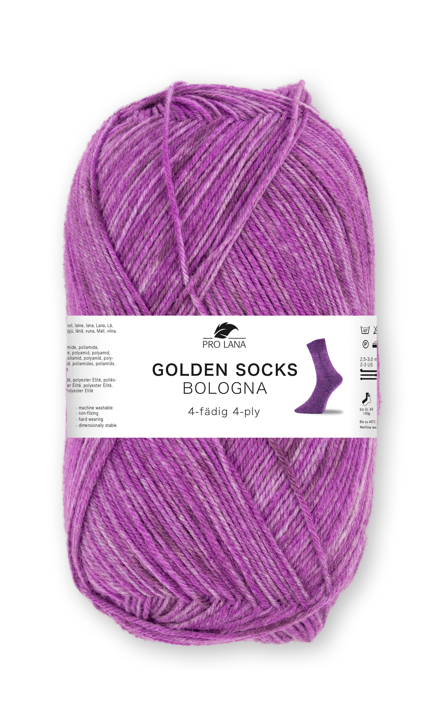 Golden Socks Bologna 4-fach von Pro Lana