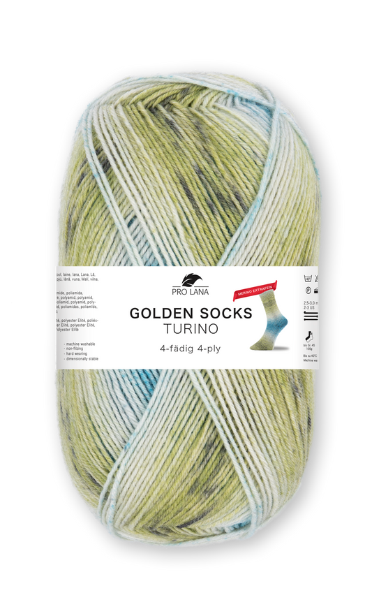 Golden Socks Turino Merino Extrafein 4-fach von Pro Lana