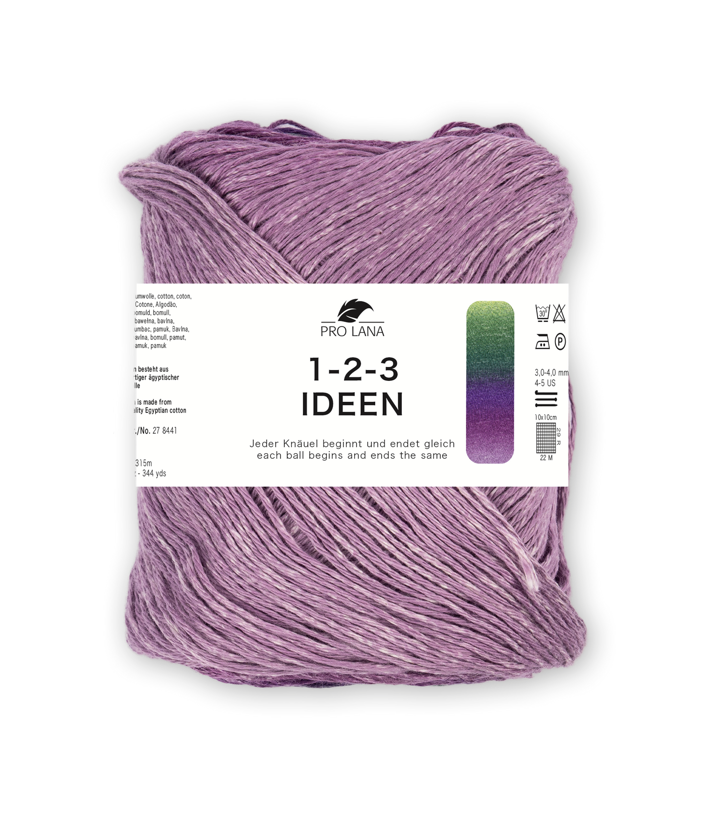 Baumwollgarn 1-2-3 Ideen von Pro Lana