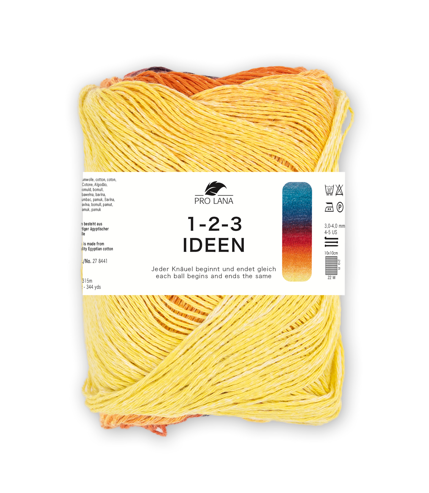 Baumwollgarn 1-2-3 Ideen von Pro Lana