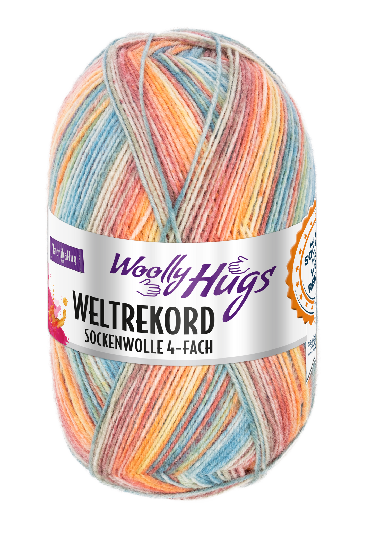Weltrekord-Sockenwolle von Woolly Hugs