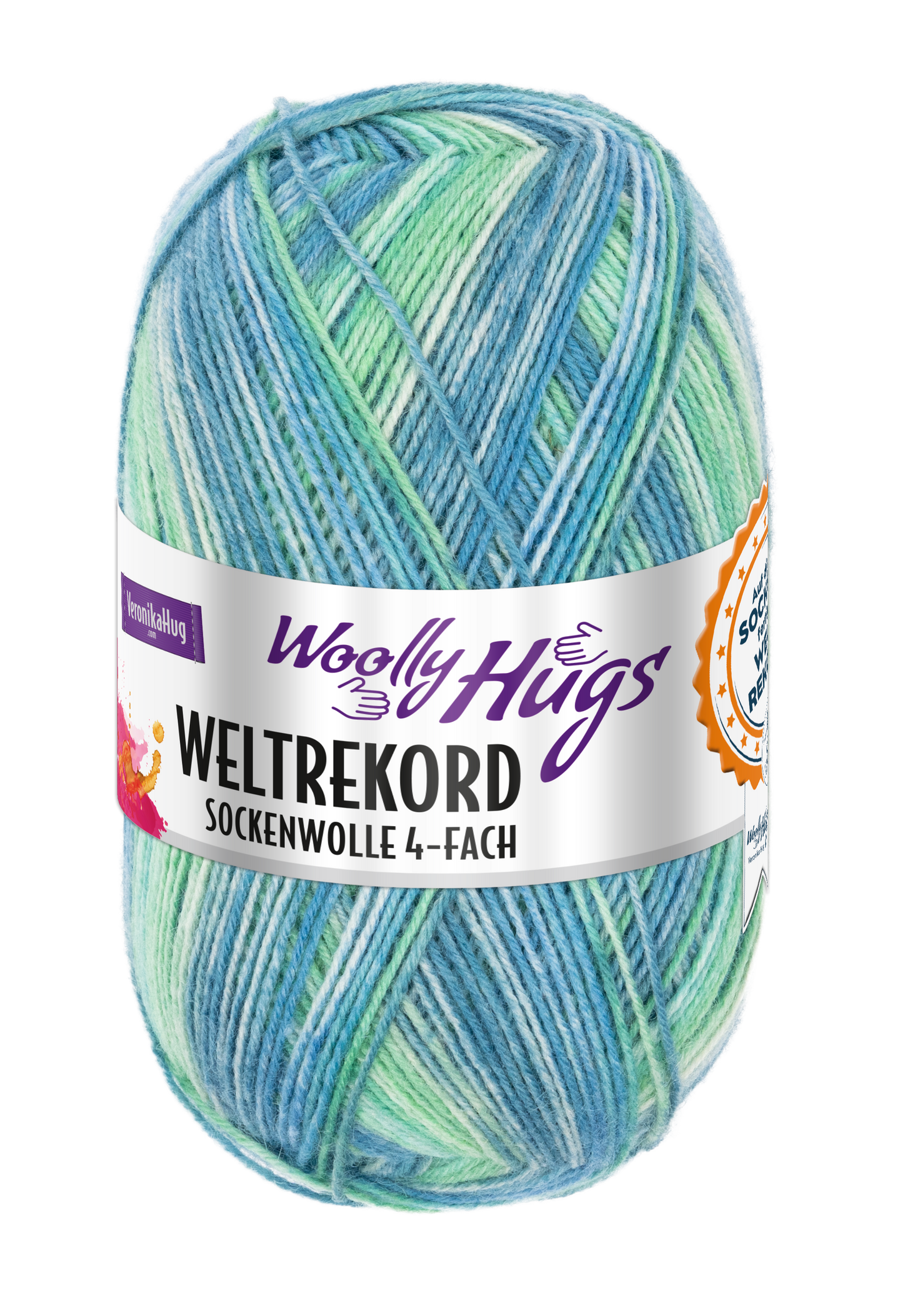 Weltrekord-Sockenwolle von Woolly Hugs