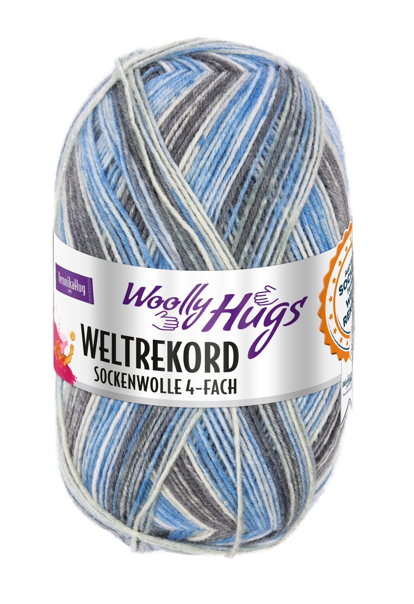 Weltrekord-Sockenwolle von Woolly Hugs