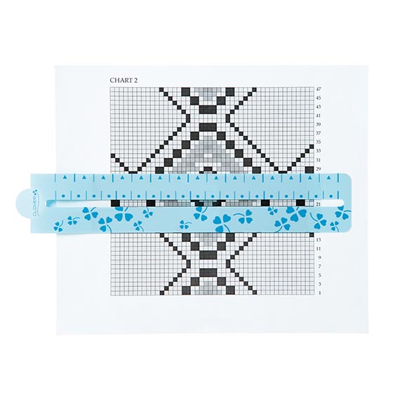 Mustermarker Set blau und grün von Clover