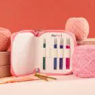 KnitPro Zing Starter-Set – austauschbare Rundstricknadeln 10 cm