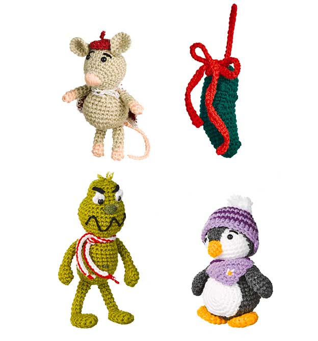 winterliche Wollowbies - Amigurumis für die Winterzeit häkeln von Jana Ganseforth