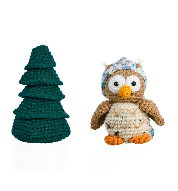 winterliche Wollowbies - Amigurumis für die Winterzeit häkeln von Jana Ganseforth