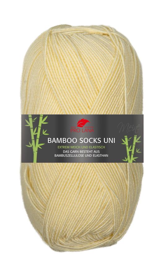 Sockenwolle Bamboo Socks Uni von Pro Lana